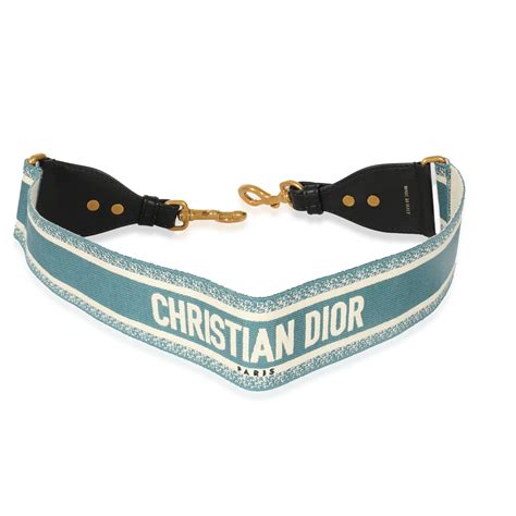 dior blue canvas strap price|CHRISTIAN DIOR Canvas Embroidere.